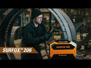 marketing video showing walter surfox 206 weld cleaner in action