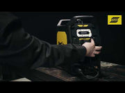vide showing how controls work on esab em 190 pro mig welder
