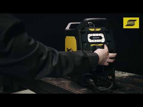 vide showing how controls work on esab em 190 pro mig welder