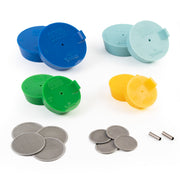 purge welding plug set for motor exhaust