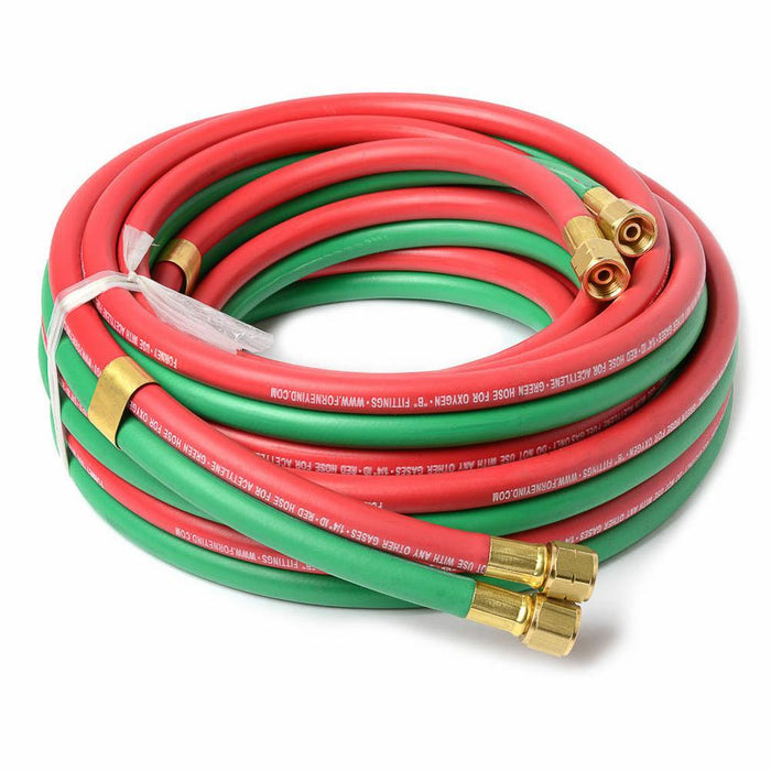 1/4" Type R Twin Welding Hose With BB Fittings - Weldready