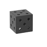 Siegmund System 28 200x200x200mm Bloc Rehausseur Carré en U