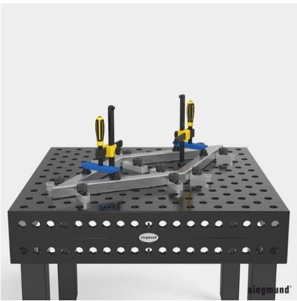 2P Clamping Bridge for Screw Clamps - Weldready
