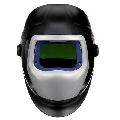 3M Speedglas 9100XXi welding helmet. 9100 helmet with 9100XXi auto-darkening lens front view