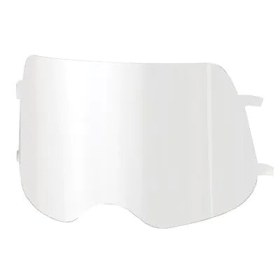 clear grinding visor for use with speedglas 9100fx and 9100mp flip front welding helmets