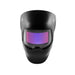 black 3M welding helmet g5-02 with curved adf lens showing front view
