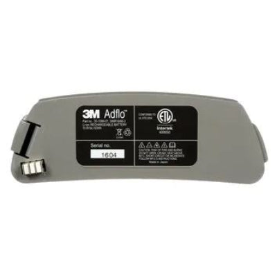 replacement battery for 3M speedglas adflo PAPR rear view showing 3M Adflo logo and part number