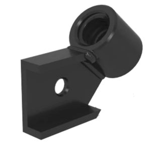 45° Adapter for 2-280610.N Screw Clamp (Burnished) - Weldready