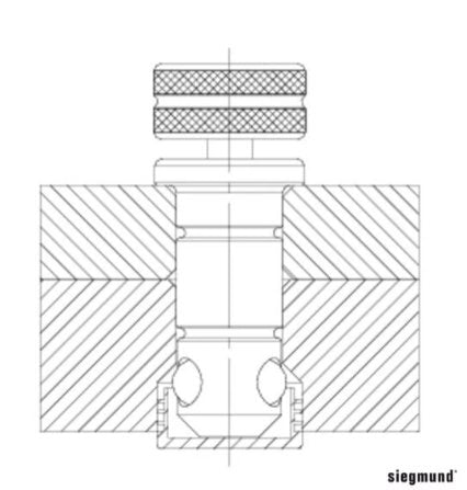 50mm Ø, 90°/120° Vario Prism without Collar (Burnished) - Weldready