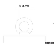 engineering drawing of siegmund system 16 shipping bracket
