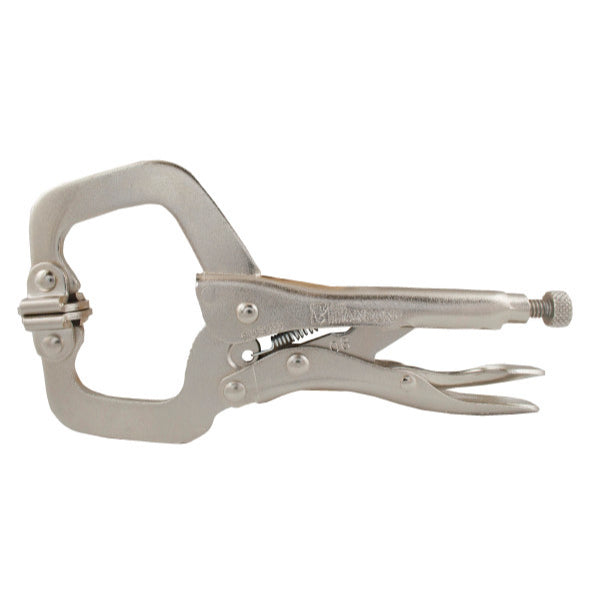 C.H. Hanson 6 inch locking C-clamp with pads - Weldready