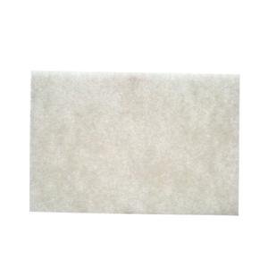 6" x 9" White Non Abrasive Non-Woven Industrial Hand Pad - Weldready