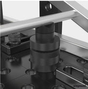 80mm Ø Screw Support (Burnished) - Weldready