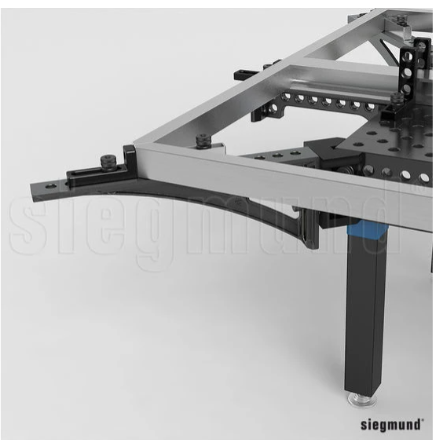 Siegmund System 28 750mm G Left Stop and Clamping Square
