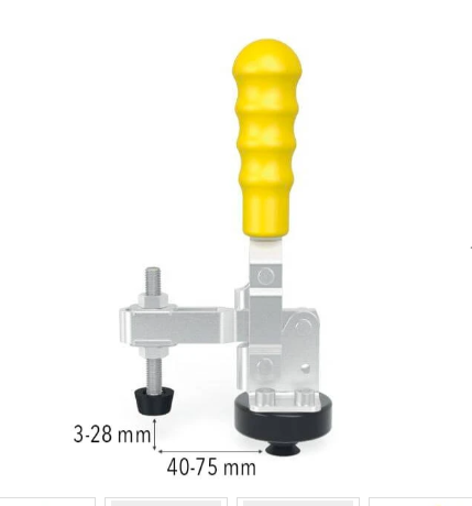 Vertical Toggle Clamp with Adapter