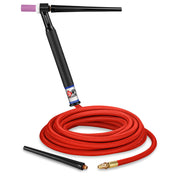 CK Worldwide 9 Rigid Head TIG Torch with 25 foot superflex power cable