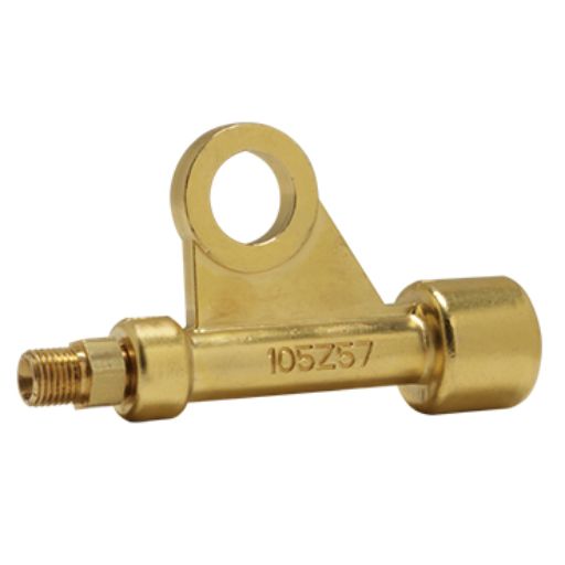 brass connection for connecting ck24 tig torch to lug