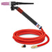 CK Worldwide FL150 Flex Loc TIG Torch with swivel head gas valve and 12.5 foot superflex power cable