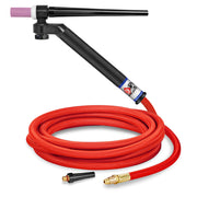 CK Worldwide FL130 Flex Loc TIG Torch with swivel head and 12.5 foot superflex power cable