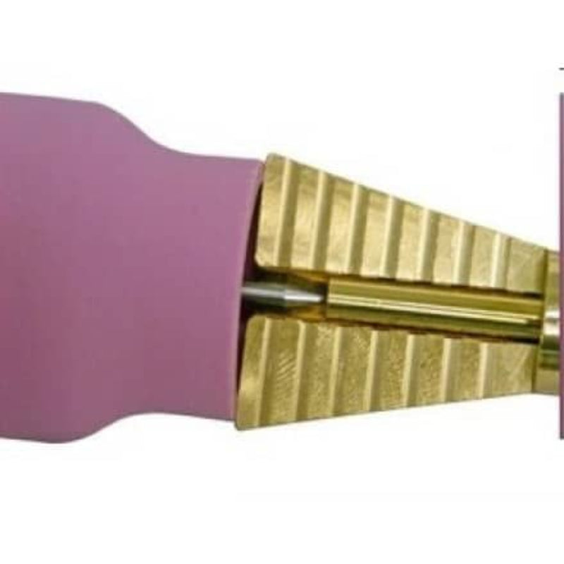 Up close of how to use CK worldwide tungsten stick out gauge