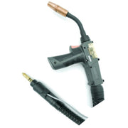 comparc push pull mig gun showing pistol grip torch as well as miller style end