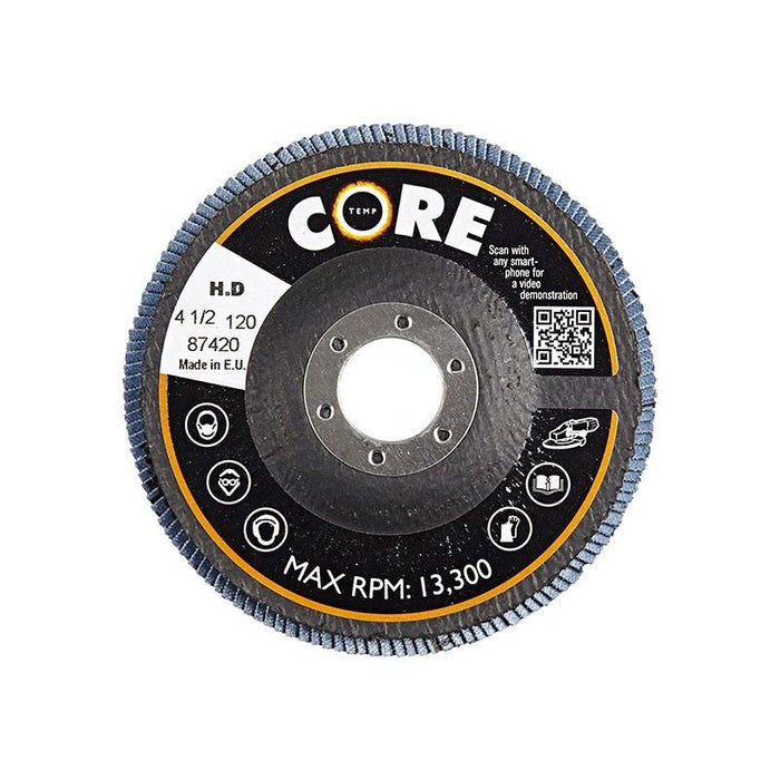 CoreTemp Type 27 Zirconia Flap Disc - Weldready