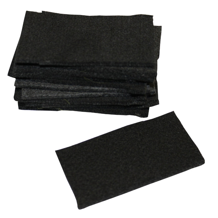 Cougartron carbon felt to aid with electrochemical marking and etching