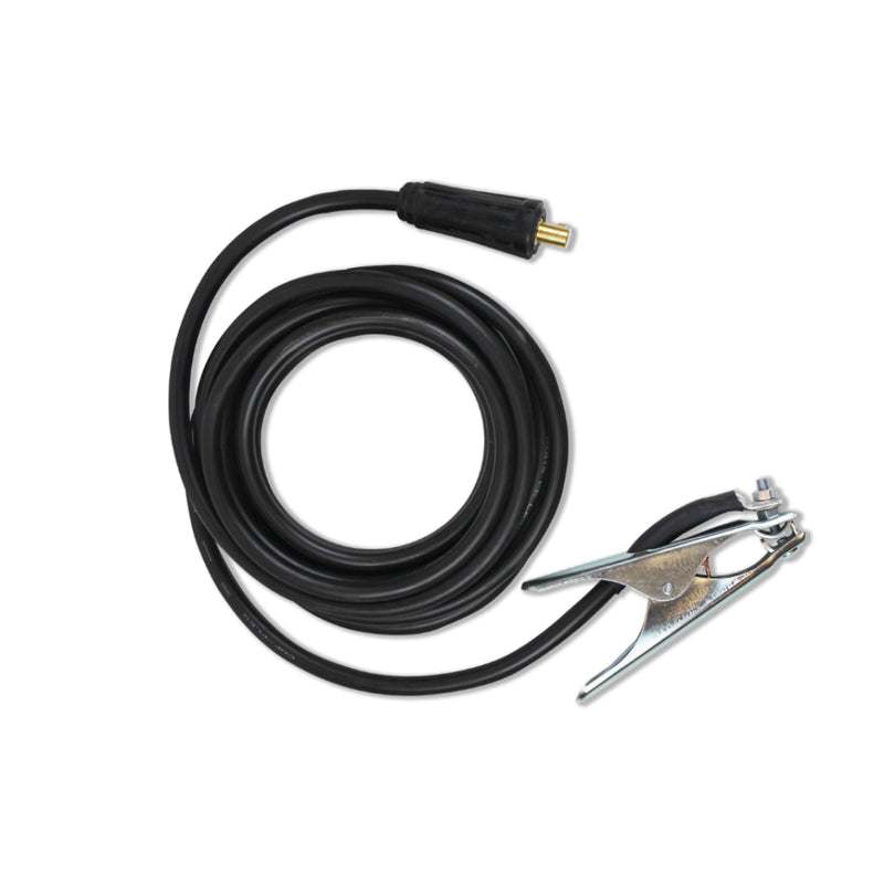 ground clamp on 20 foot black cable for cougartron inox fury weld cleaner