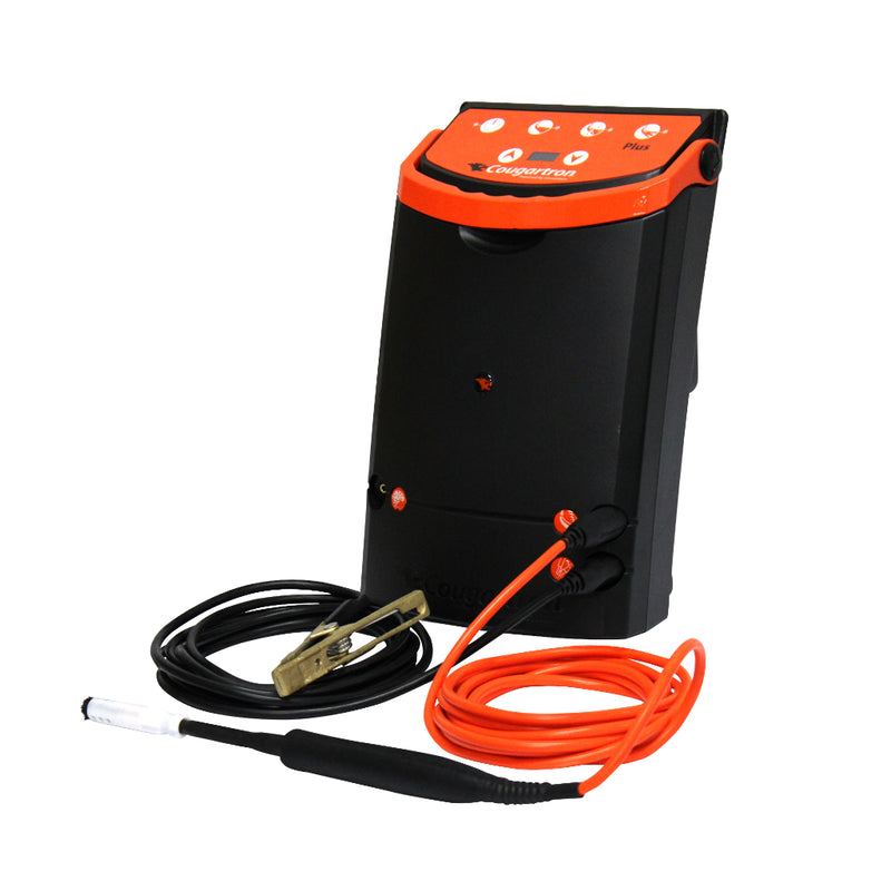 Cougartron plus 110 volt weld cleaning machine with cleaning wand and brush