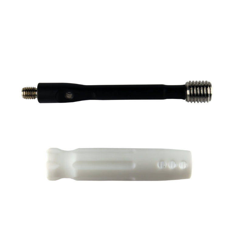 cougartron weld cleaning wand and twist shroud separated