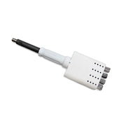 Assembled quad brush set for CougarTron FURY weld cleaning and polishing brush