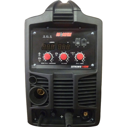 Crossfire Extremig 110 mig welder gas or gasless - Front view