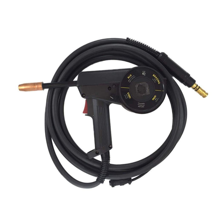 SP200 Spool gun with 16' cable for aluminum mig welding on crossfire hg251a and hg252a mig welder