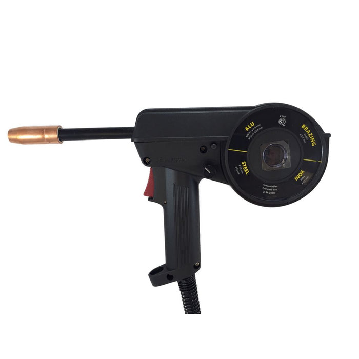 SP210 spool gun for aluminum MIG welding on crossfire trion 210 welder