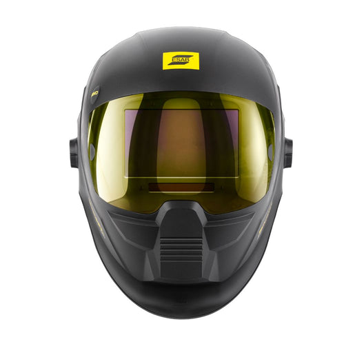front facing view of esab sentinel a60 welding helmet