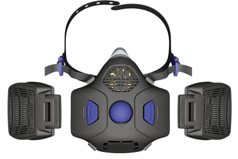 3M Secure Click Half Facepiece Reusable Respirator HF-800 Series