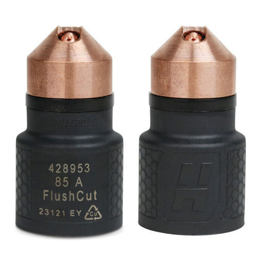 two hypertherm flushcut sync cartridges showing part number 428953