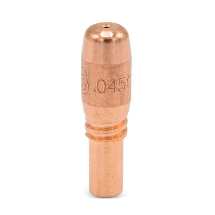 copper miller acculock S contact tip with 0.045 stamped on side