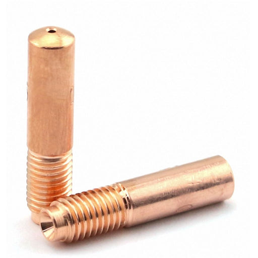 two copper mig contact tips for miller m series mig guns