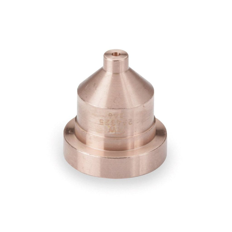 copper miller plasma cutting tip with part number 204325 stamped in it