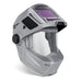 miller t94i xl welding helmet with front flipped up to expose grinding shield