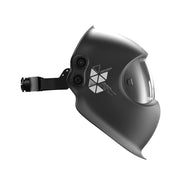 optrel crystal matte black welding helmet side view