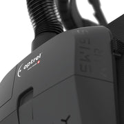 optrel swiss air papr close up on battery pack harness and filter