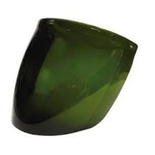 Green shaded outer lens for esab g30 flip front welding helmet