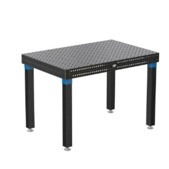 1200mm x 800mm 4' x 3' siegmund welding table system 16 with four legs
