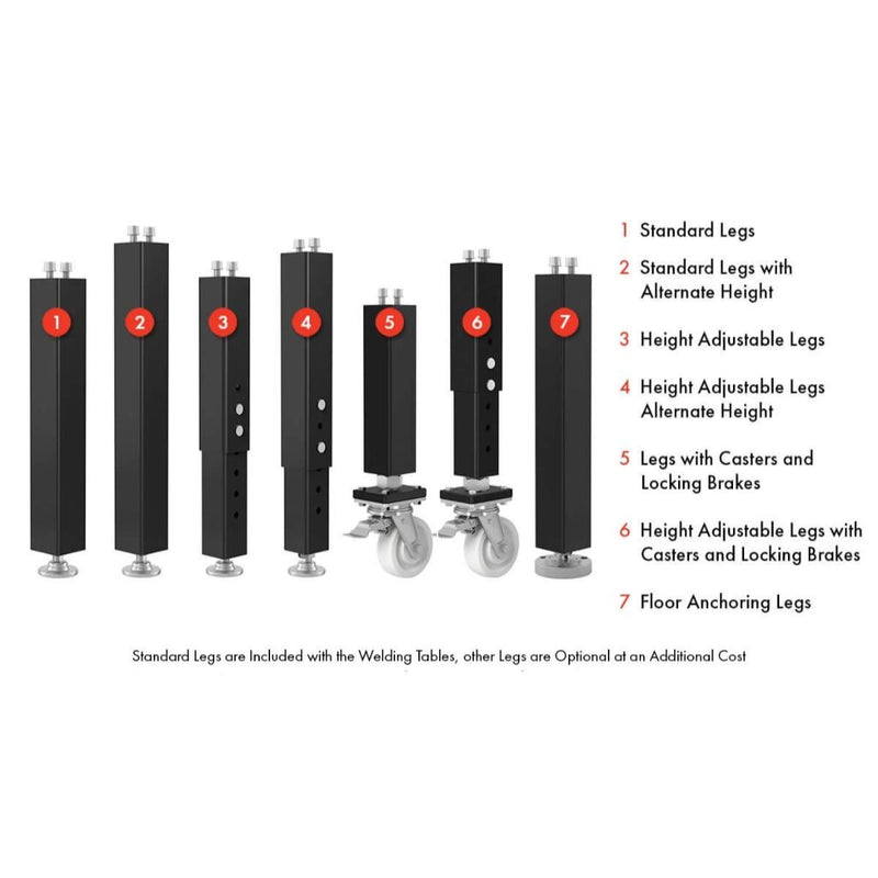 Siegmund Welding Table 2,400mm x 1,200mm System 28 Extreme 8.7