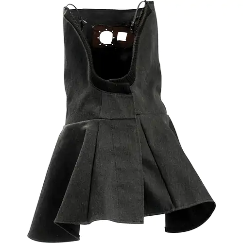 neck shroud that clips in to speedglas g5-01 welding helmet to seal out smoke