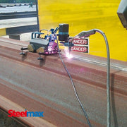 Steelmax Arc Runner programmable automatic welding machine in action