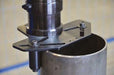 Steelmax BM16 portable beveling machine on pipe