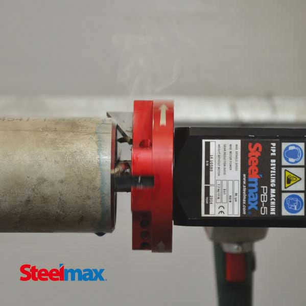 Steelmax Plate and Pipe Beveling Machines and Tools - Weldready Canada